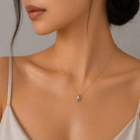 Tova Two Tone Necklace