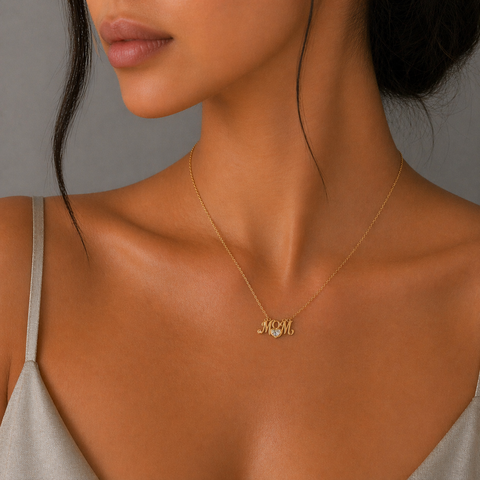 Uyla Silver  Necklace
