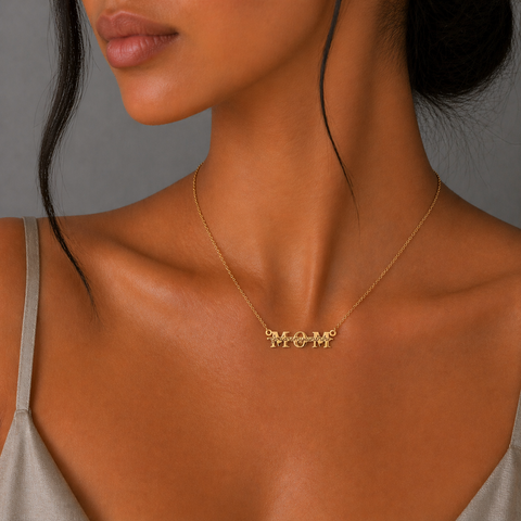 Abea Silver  Necklace
