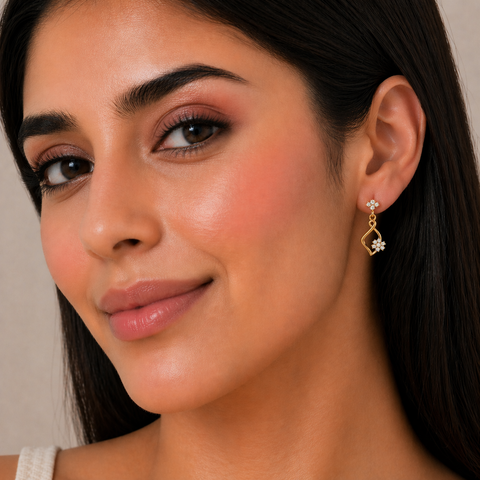 Enaya Silver Earrings