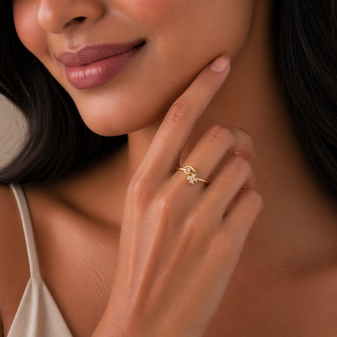 Cira Silver Adjustable Ring