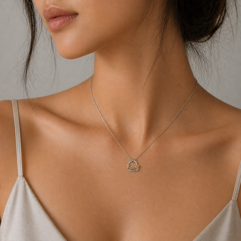 Wera Two Tone Necklace