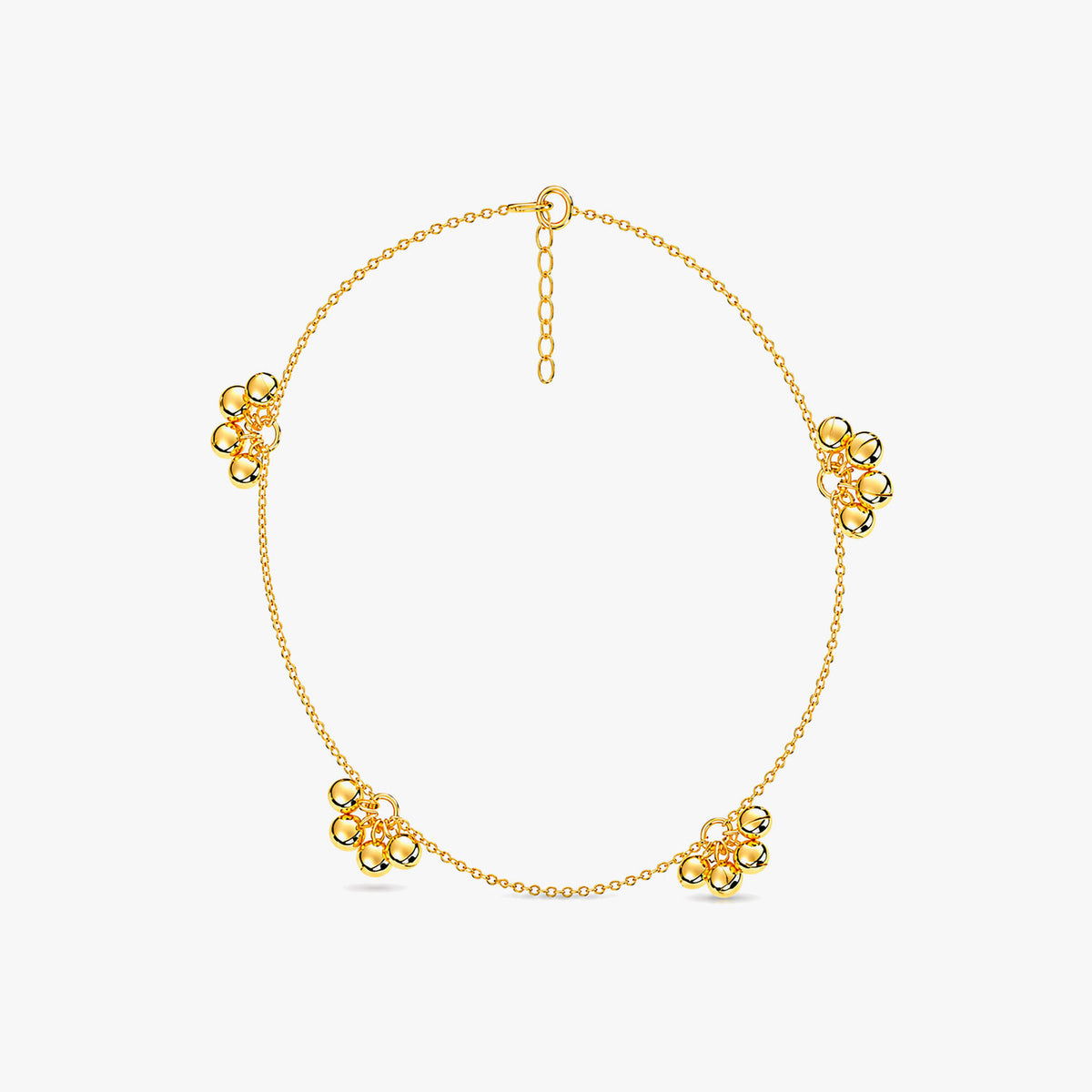 Pia Silver Anklet