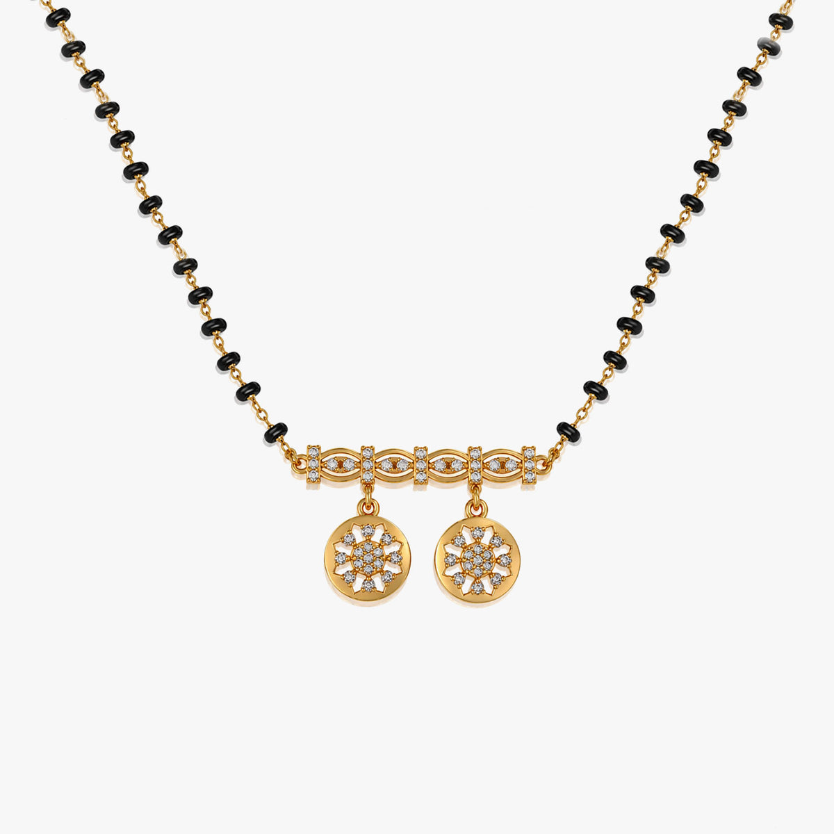 Gaya Silver Mangalsutra