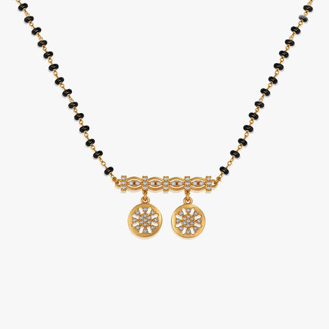 Gaya Silver Mangalsutra