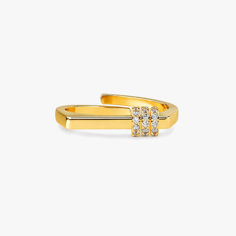 Jeri Silver Adjustable Ring