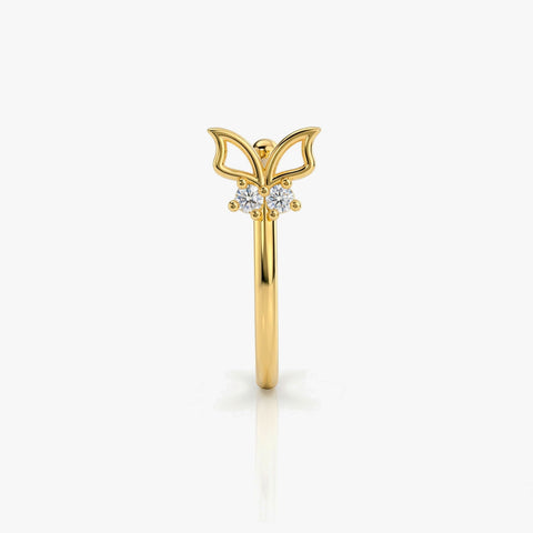 Aqra Silver Nose Pin