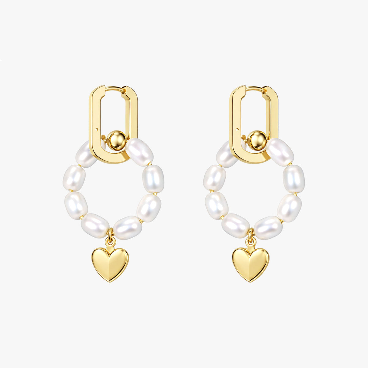 Eli Silver Pearl Earrings