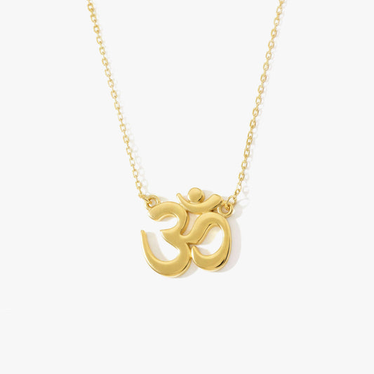 Cian Sterling Silver OM Necklace