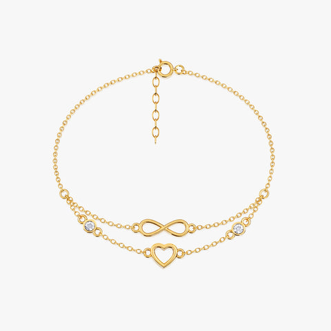Yuna Silver Zirconia Bracelet