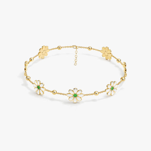 Zia Silver Anklet