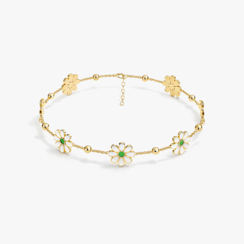 Zia Silver Anklet