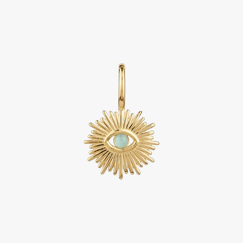 Lucy Silver Amazonite Pendant