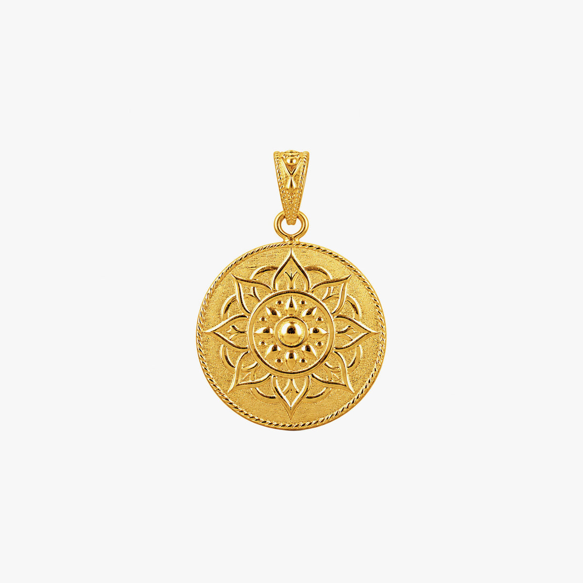 Ella Silver Mandala Pendant
