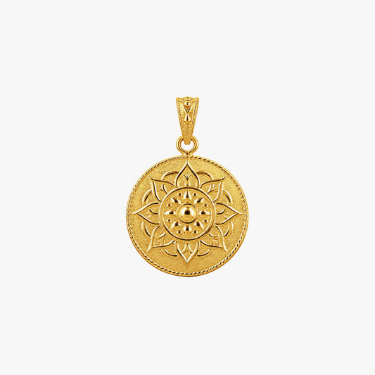 Ella Silver Mandala Pendant