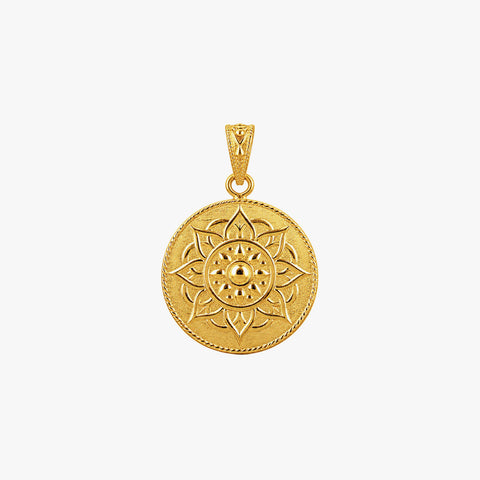 Ella Silver Mandala Pendant