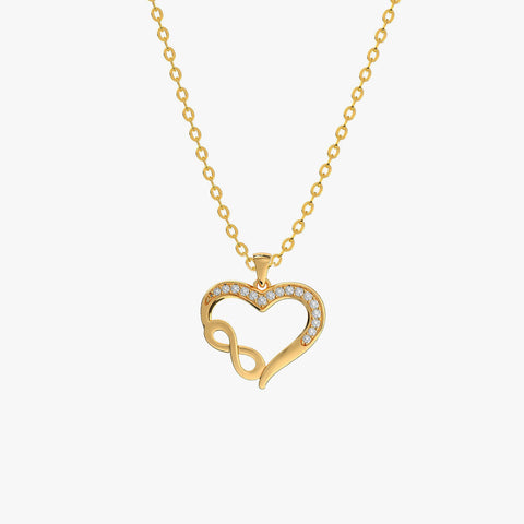 Uvia Silver  Necklace