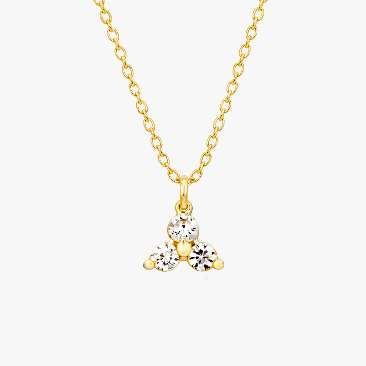 Mia Silver Zirconia Necklace