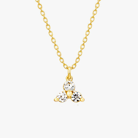 Mia Silver Zirconia Necklace
