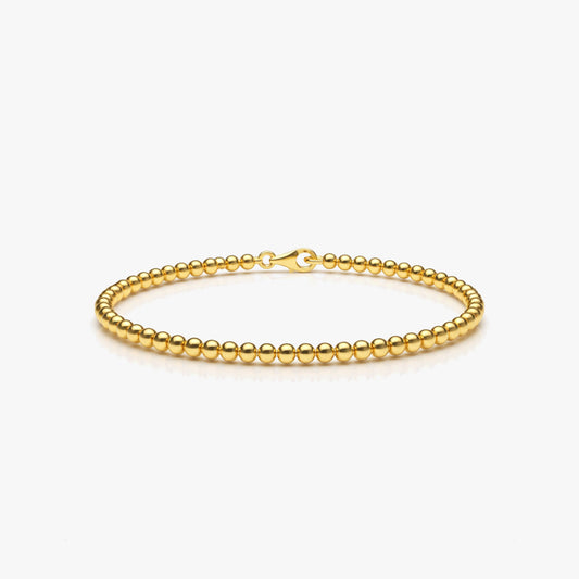 Ruby Silver Bangle