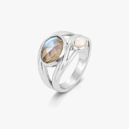 Juno Silver Adjustable Ring
