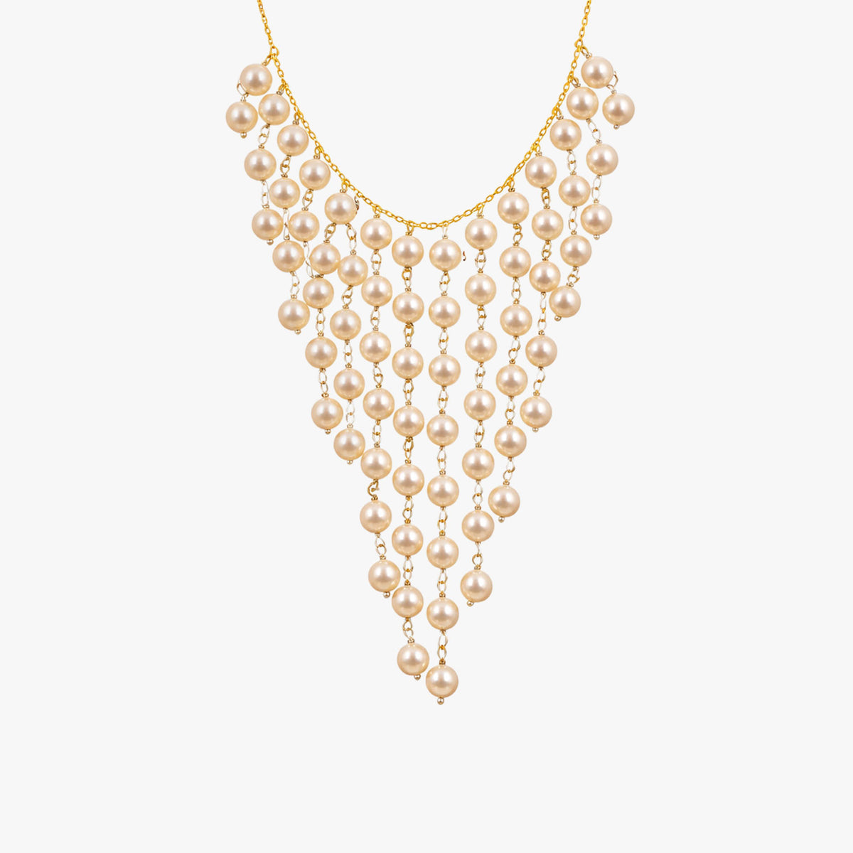 Fyn Silver Pearl Necklace