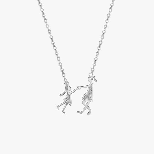 Zari Silver  Necklace