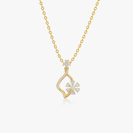 Crea Silver  Necklace