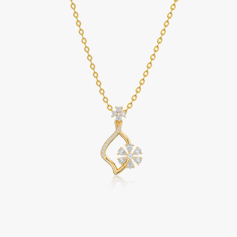 Crea Silver  Necklace