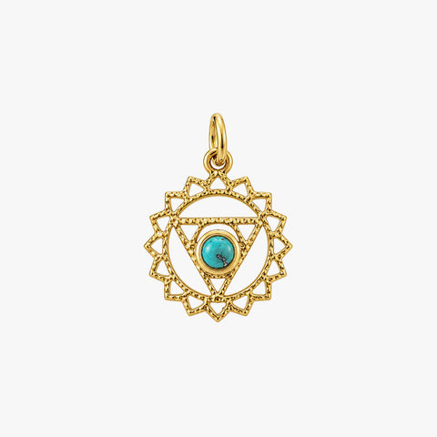 Finn Silver Vishuddha Chakra Pendant