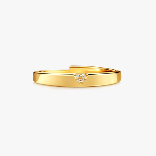 Lysa Silver Adjustable Ring
