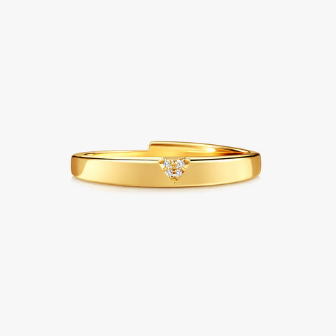 Lysa Silver Adjustable Ring
