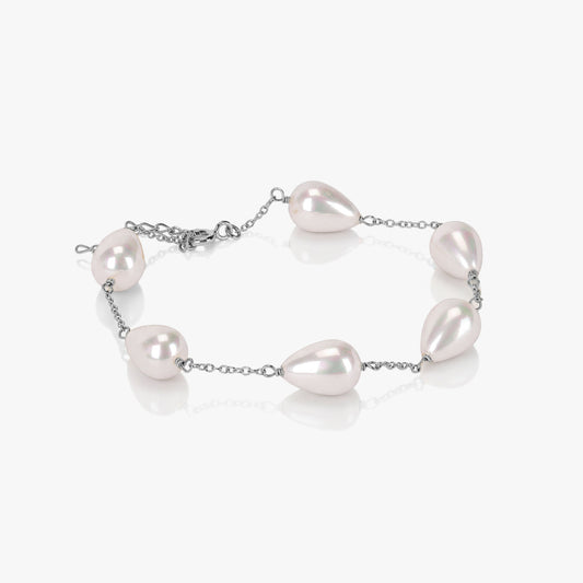 Fysa Silver Pearl Bracelets