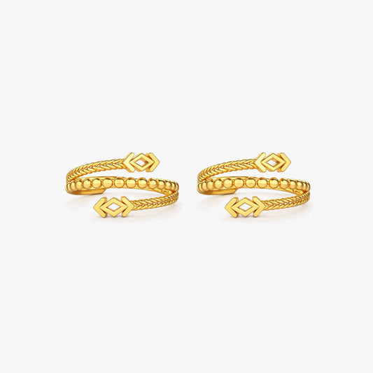 Avia Silver Toe Ring