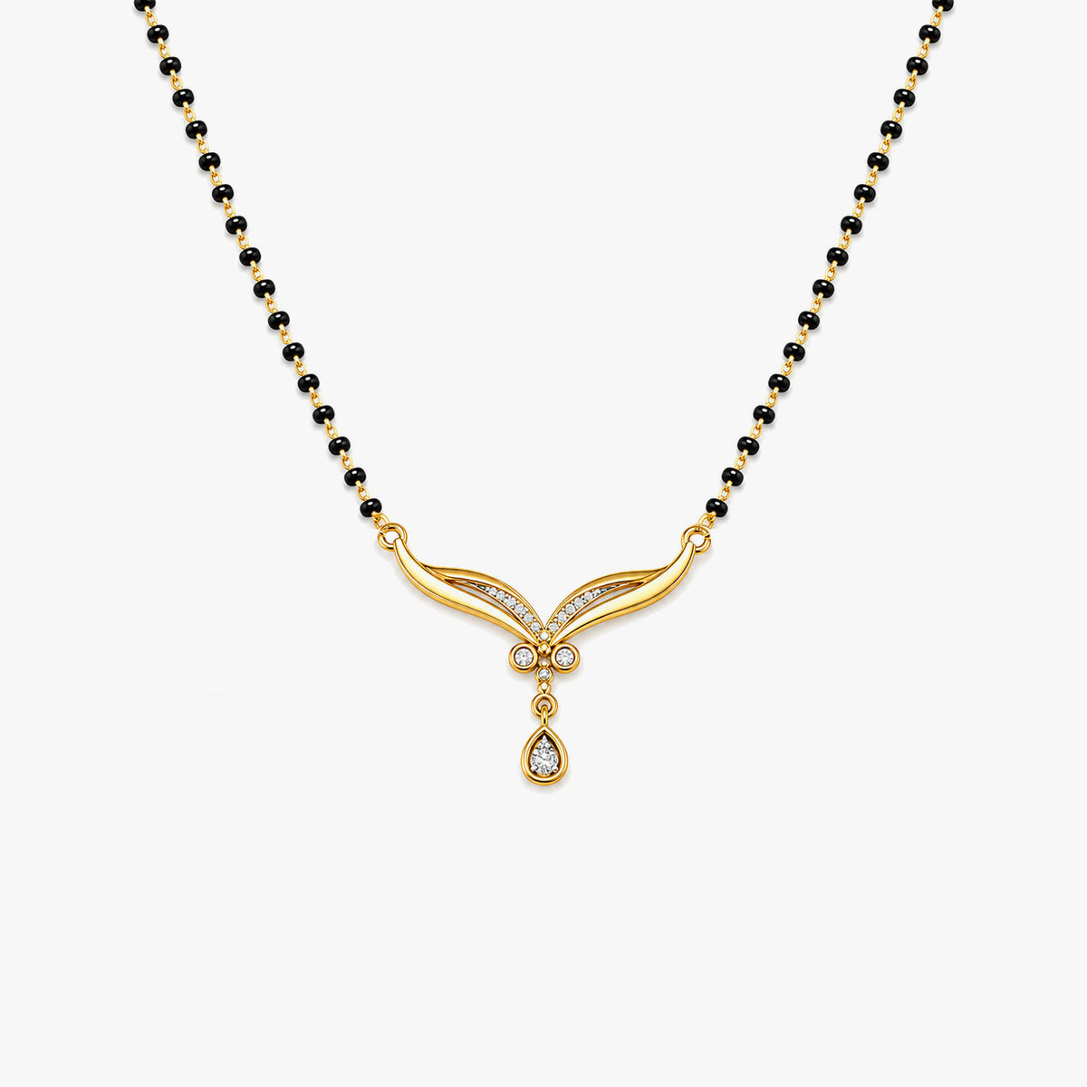 Aiko Silver Mangalsutra