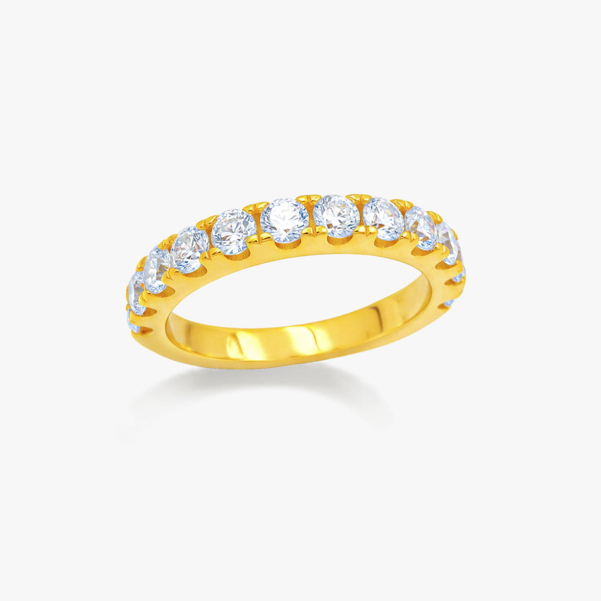 Demi Silver Diamond Adjustable Ring