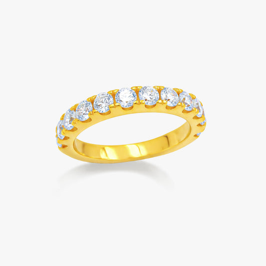 Demi Silver Diamond Adjustable Ring