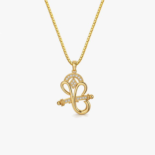 Drix Silver Ganesh Necklace