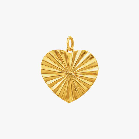 Isha Silver Heart Pendant