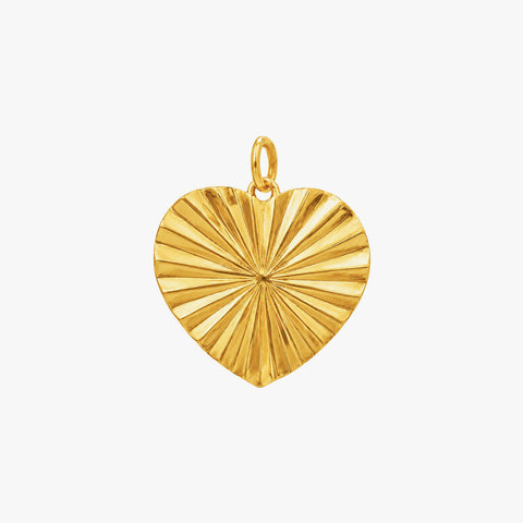 Isha Silver Heart Pendant