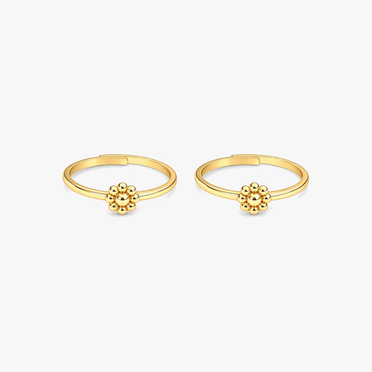 Arli Silver Toe Ring