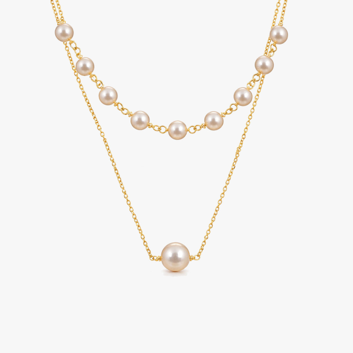 Seya Silver Pearl Necklace