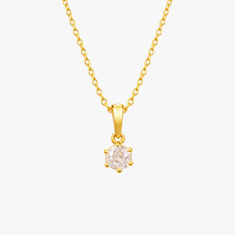 Kate Silver Diamond Necklace