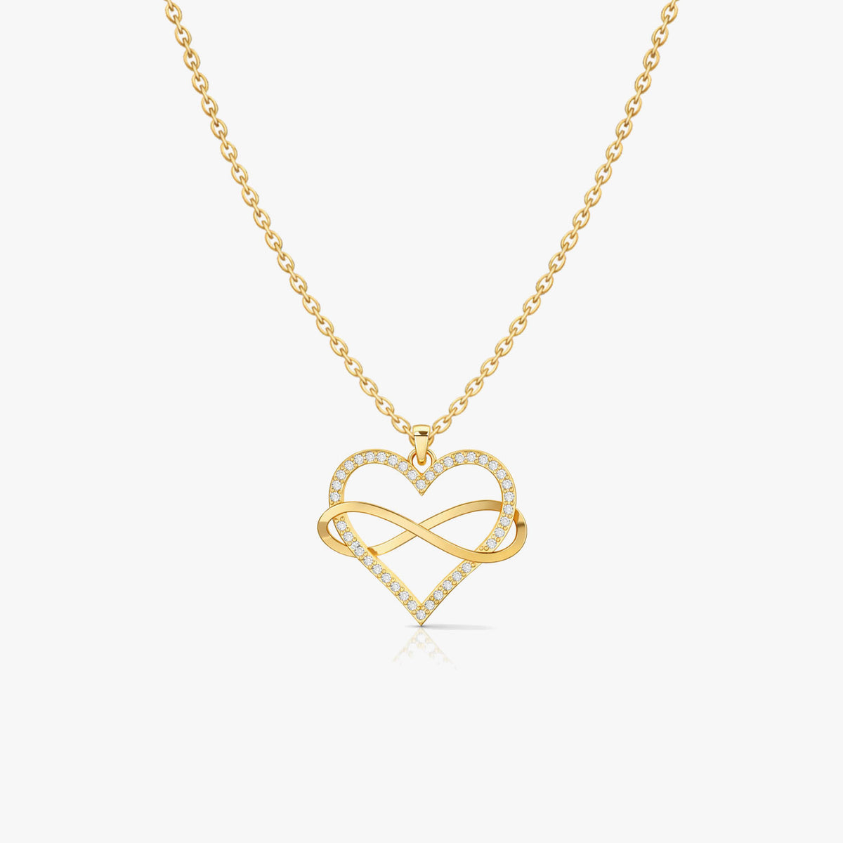 Lyra Silver Zirconia Necklace