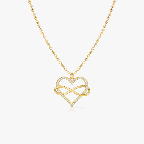 Lyra Silver Zirconia Necklace