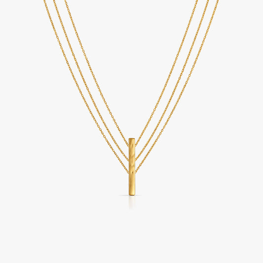 Ria Silver Leyer Necklace