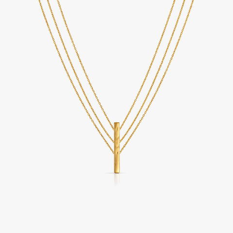 Ria Silver Leyer Necklace