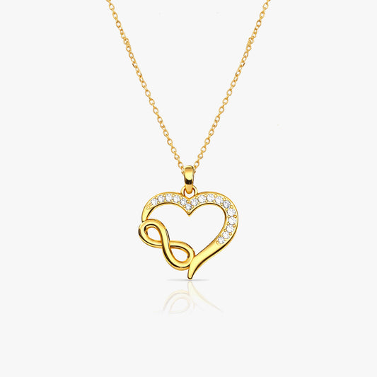 Sova Silver Heart Necklace