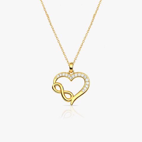 Sova Silver Heart Necklace