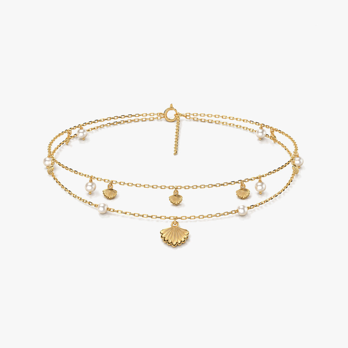 Eova Silver Anklet